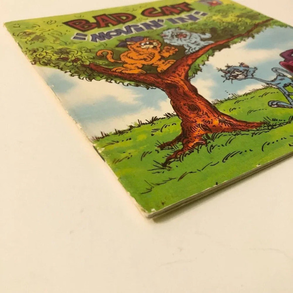 Vtg 1983 Bad Cat Movin In Book David Vincent Jack White - Picture 4 of 15